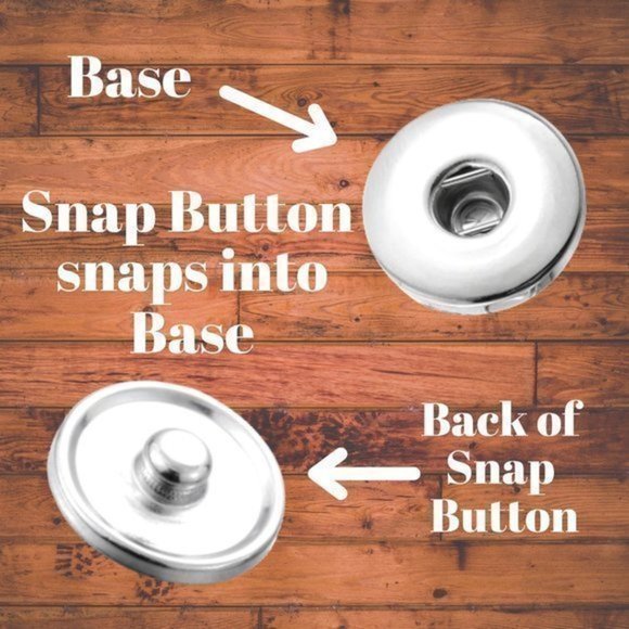 Essential Oil Snap Button - Picture 2 of 2